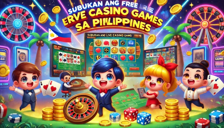 Subukan ang Free Live Casino Games sa Pilipinas: Kumpletong Gabay Para sa Mga Manlalaro